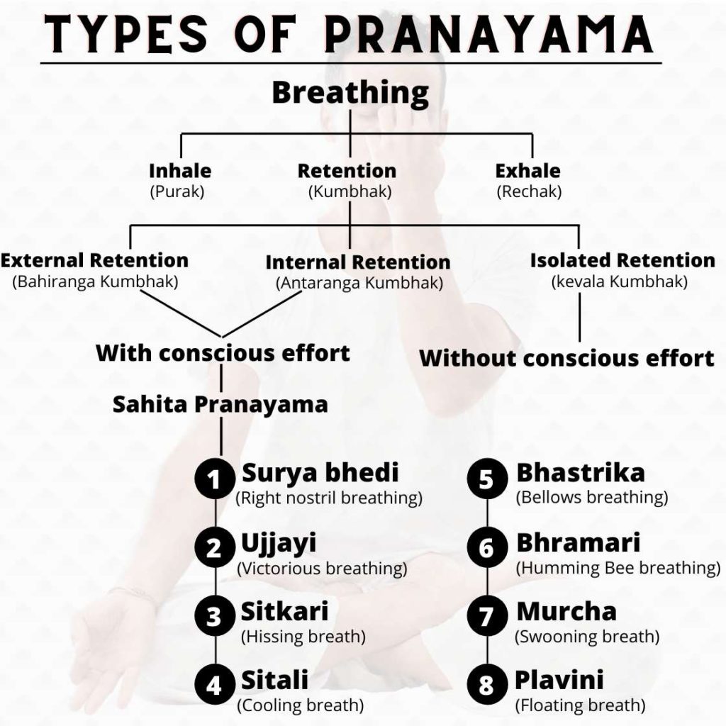 Types Of Pranayama Breathing Techniques And Benefits Explained Fitsri Yoga