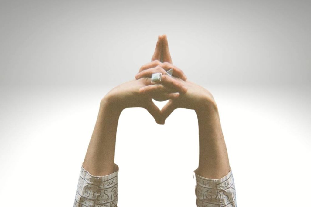 Uttarabodhi Mudra (enlightenment gesture)