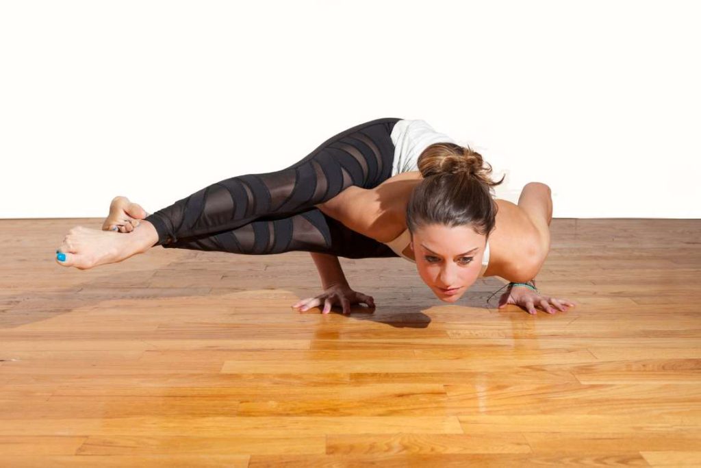 astavakrasana (eight angle pose)