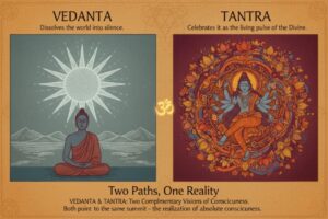 Advaita Vedanta and Tantra: The Union of Stillness and Divine Energy