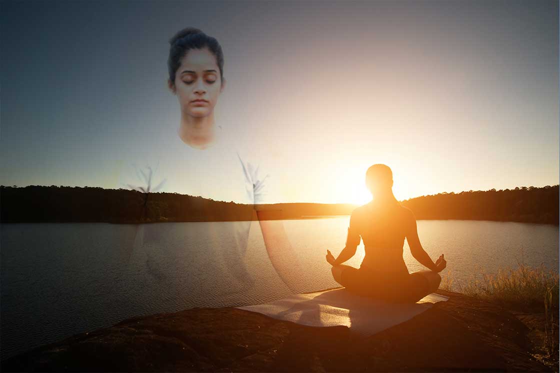 yoga calms the mind