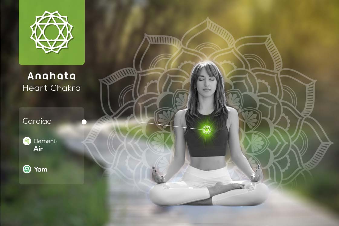 heart or anahata chakra