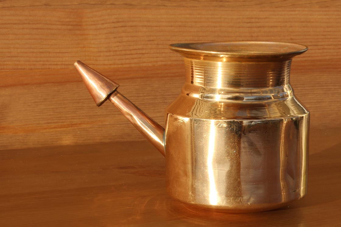 copper Neti Pot - a type of Neti Pot