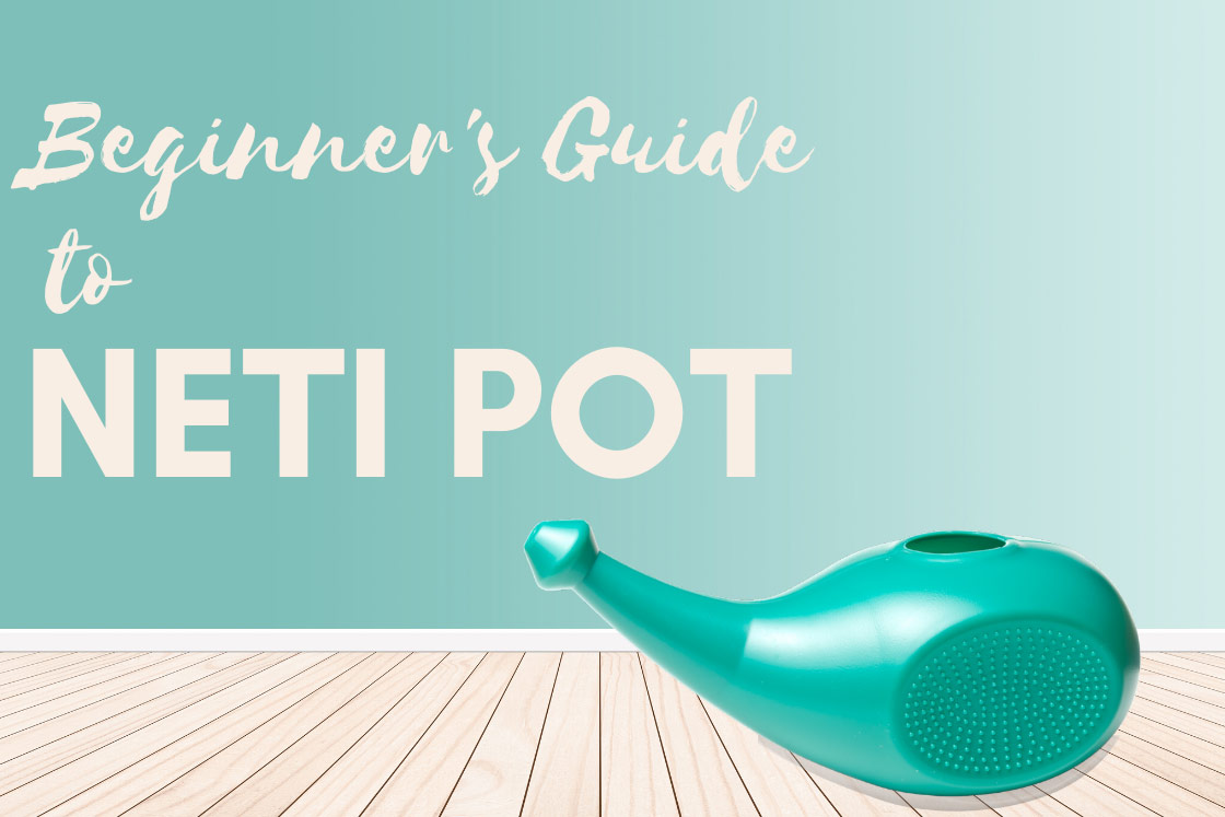 Neti Pot using guide