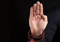 hands in abhaya mudra
