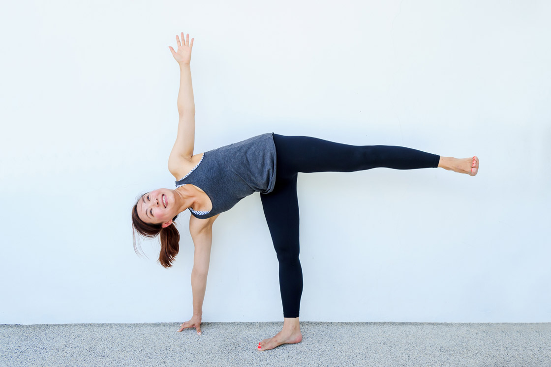 half moon pose(Ardha Chandrasana)