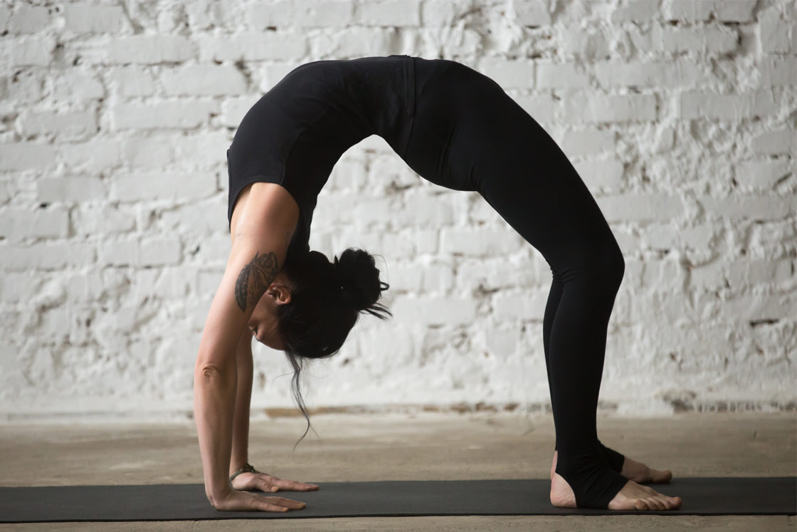 Upward Bow Pose Urdhva Dhanurasana How To Do Benefits And Precautions Fitsri Yoga 