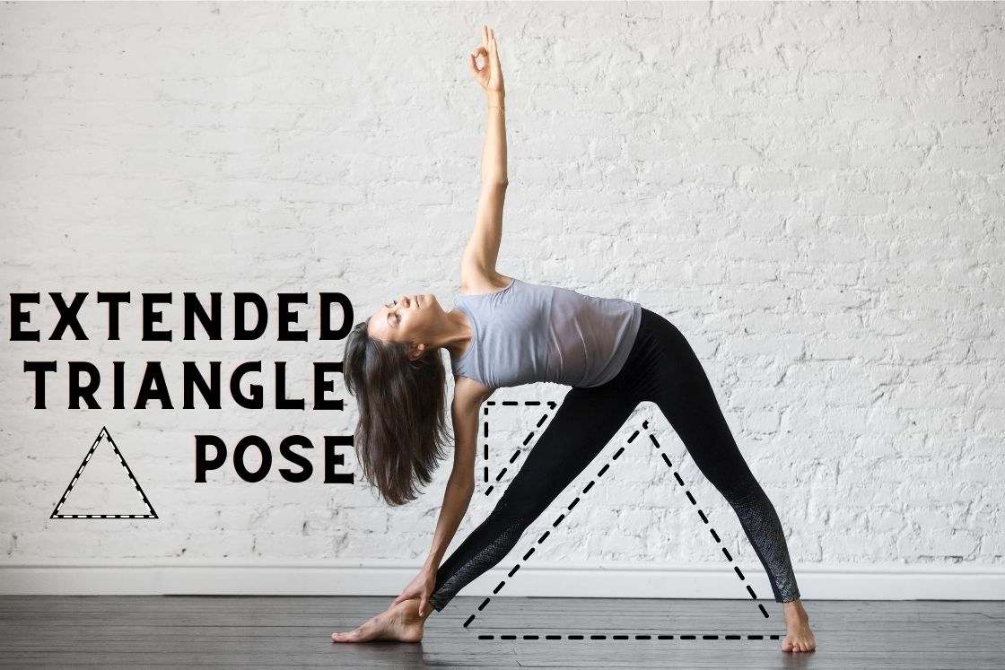 Utthita Trikonasana (Extended Triangle Pose): Steps, Benefits ...