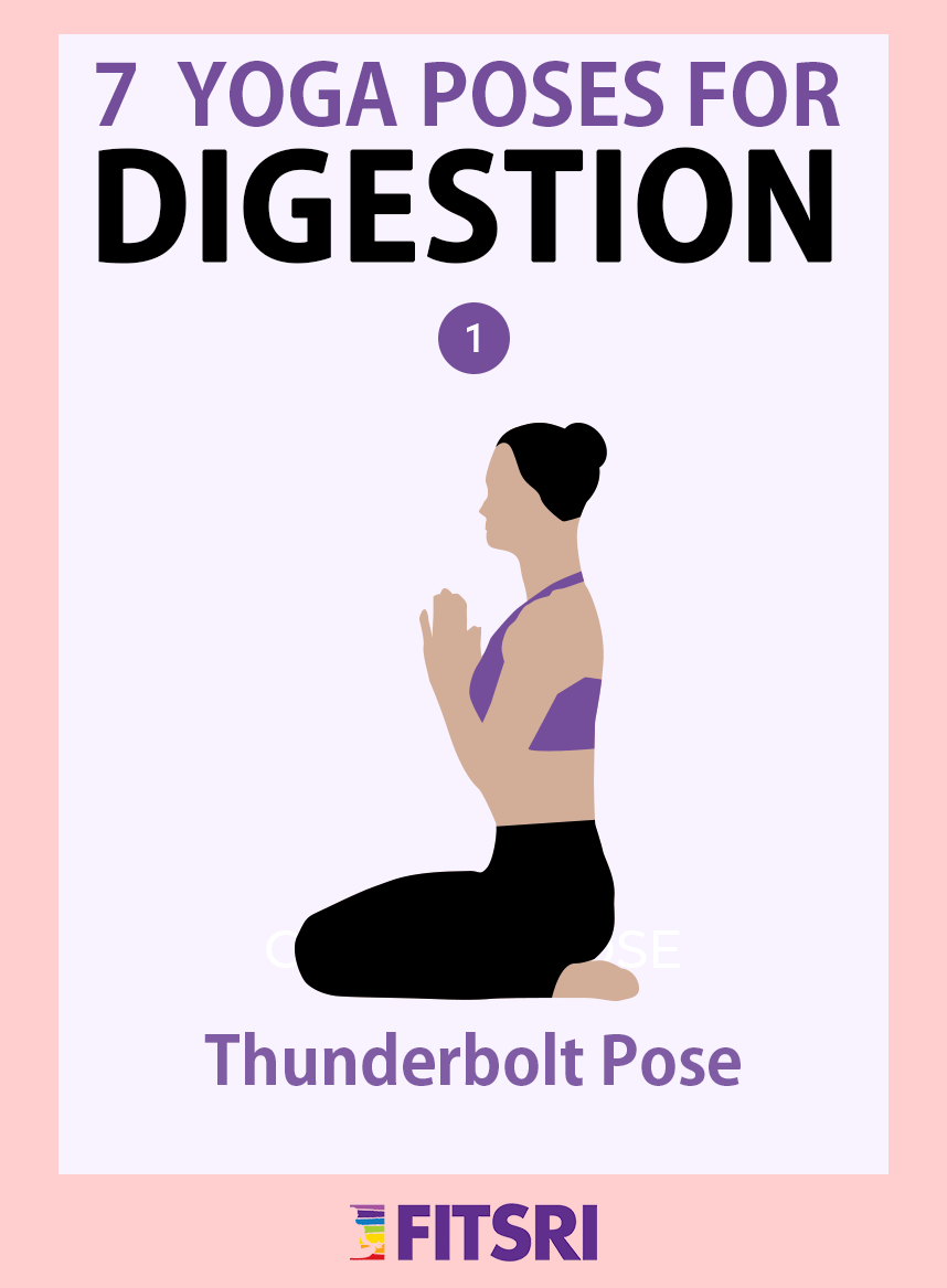 7 Yoga poses for Digestion