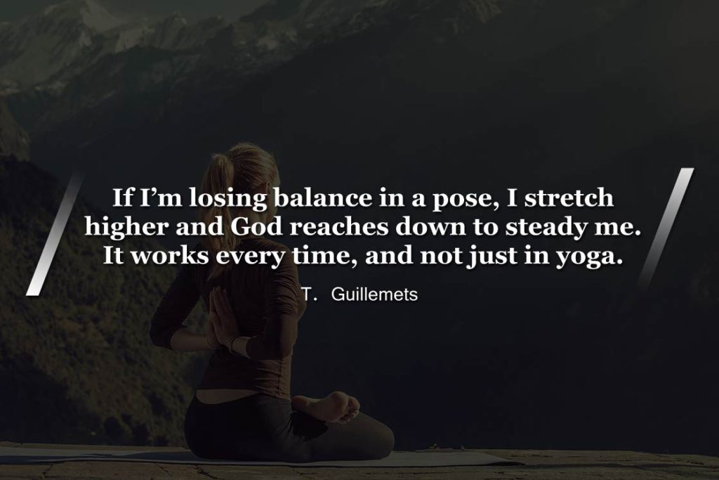 yoga quotes about balance