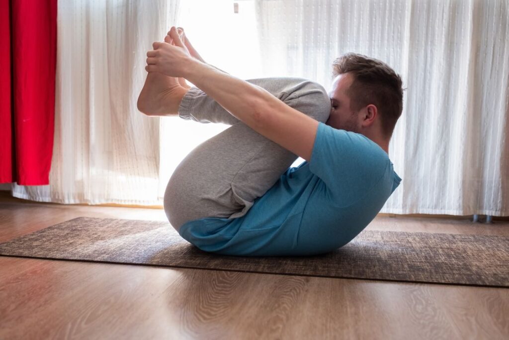 wind relieving yoga pose Erectile Dysfunction