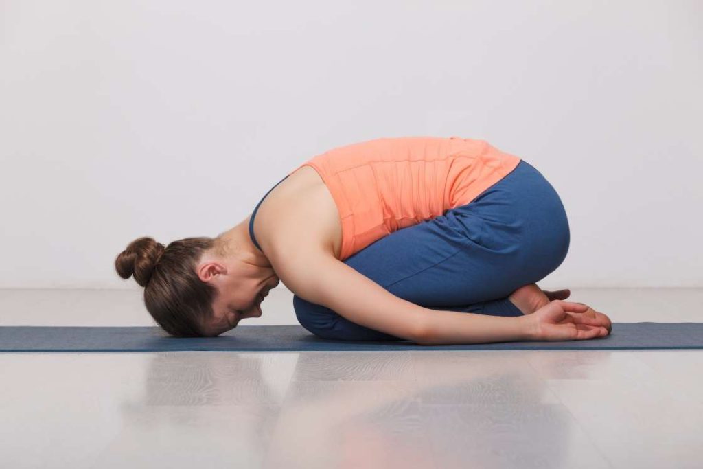 balasana (postura da criança)