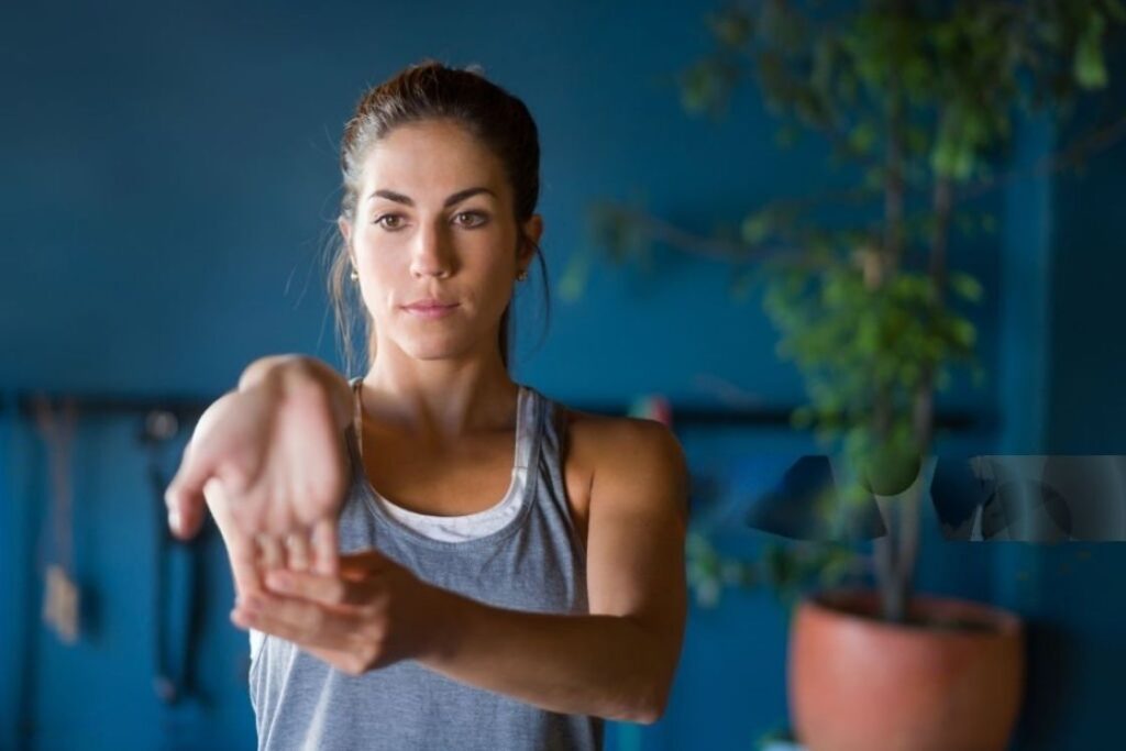 Wrist Stretch Yoga Exercise for Tennis Elbow