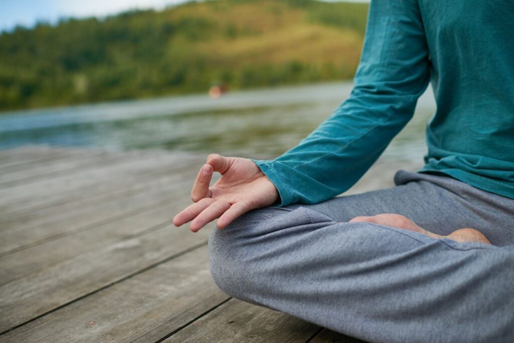 Gyan Mudra for period pain relief