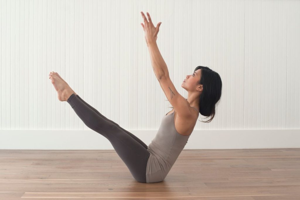 Crow Pose for strong arms and perfect balance