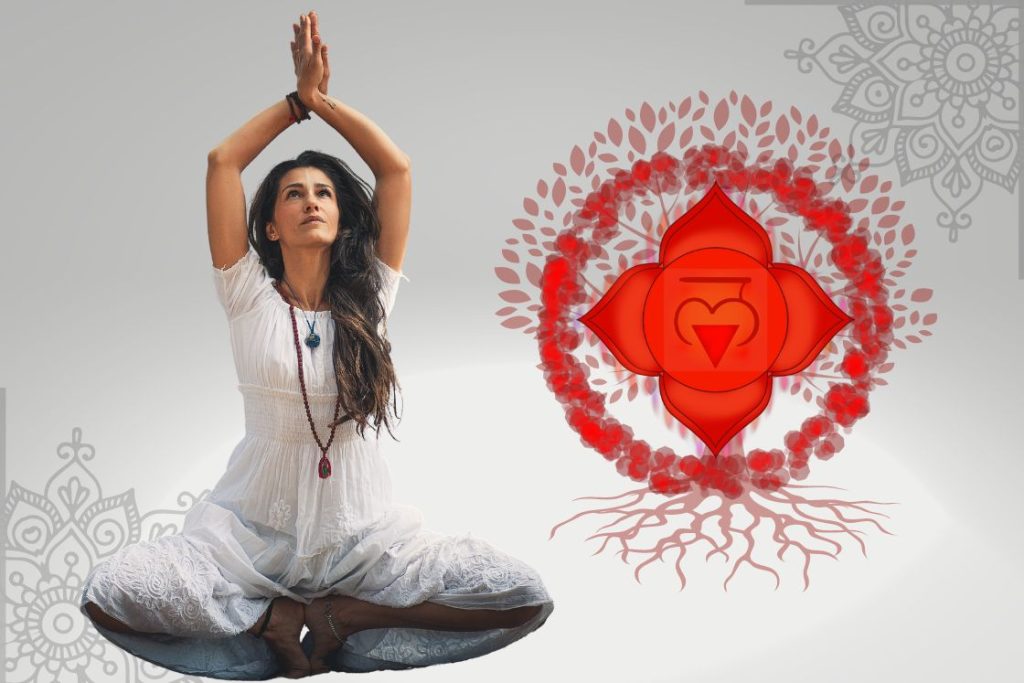 Shwetyoga - Root chakra—Mūlādhāra is the chakra of stability, security, and  our basic needs. The root chakra is comprised of whatever grounds you to  stability in your life. This includes your basic