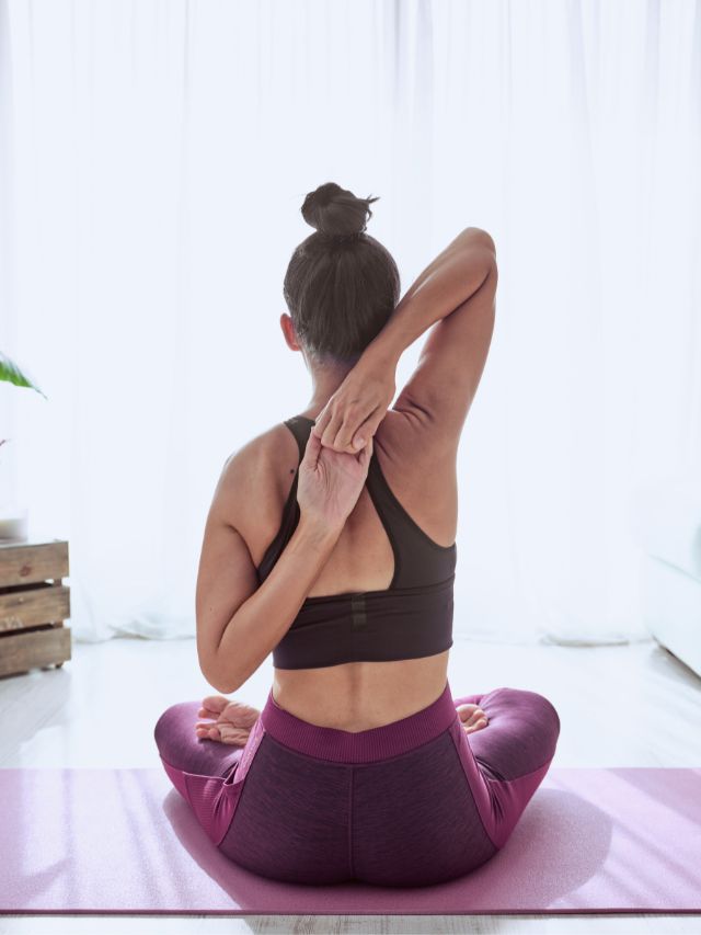 Free Yoga For Shoulders Class | Yoga poses, Yoga shoulder, Seated yoga poses